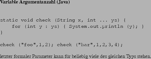 \begin{frame}[fragile,environment=slide]
\frametitle{Typprfungen}
\par
\begin{i...
...em
Instantiierung einer Typschablone
\end{itemize}\end{itemize}\par\end{frame}