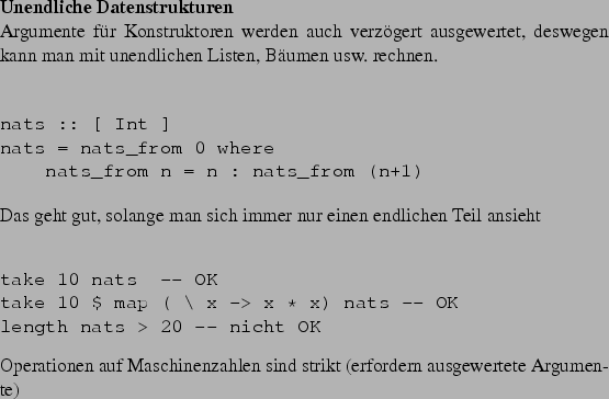 \begin{frame}[fragile,environment=slide]
\frametitle{Fktl. Modellierg. von Zusta...
...ert),
das garantiert Nebenwirkungsfreiheit und damit Sicherheit.
\par\end{frame}