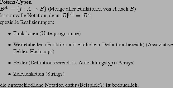 \begin{frame}[fragile,environment=slide]
\frametitle{Felder in C}
\par
\begin{ve...
...in{verbatim}int [M][N];
a[x][y] ==> *(&a + (N*x + y))\end{verbatim}\end{frame}