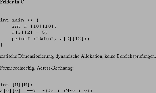 \begin{frame}[fragile,environment=slide]
\frametitle{Dynamische Feldgren}
\par...
...pen.
\par
\dots deren externe Syntax spiel berhaupt keine Rolle
\par\end{frame}
